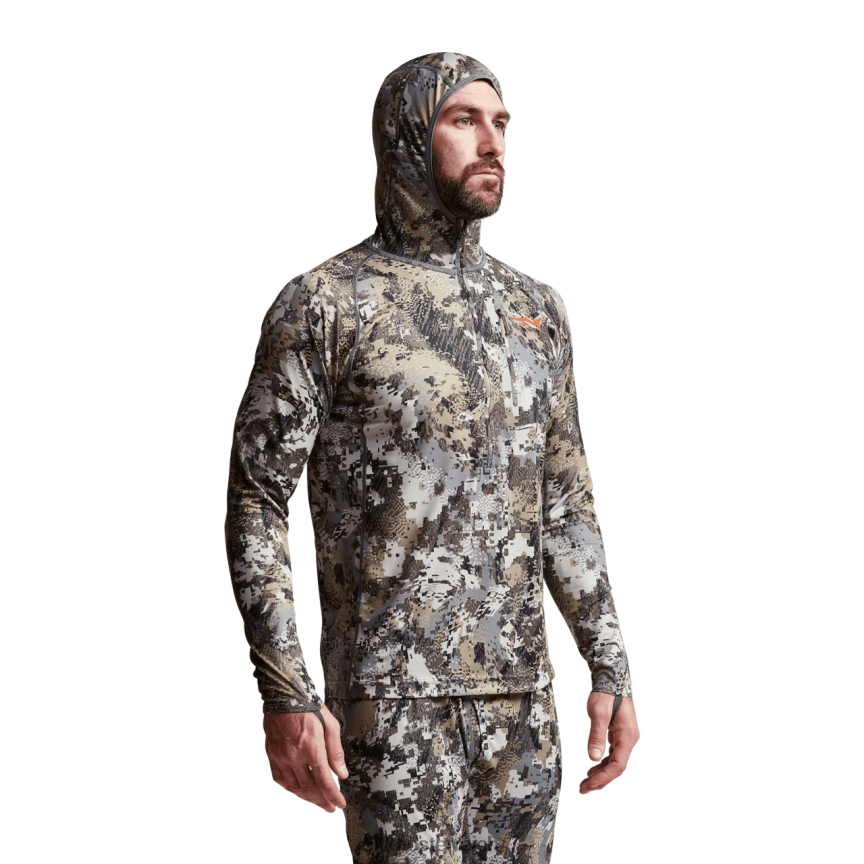 SITKA Gear Core leichter Kapuzenpullover Männer optifade erhöht ii Spitzen 0HFT2V101