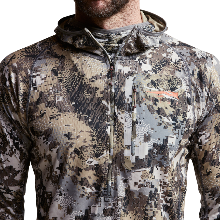 SITKA Gear Core leichter Kapuzenpullover Männer optifade erhöht ii Spitzen 0HFT2V101