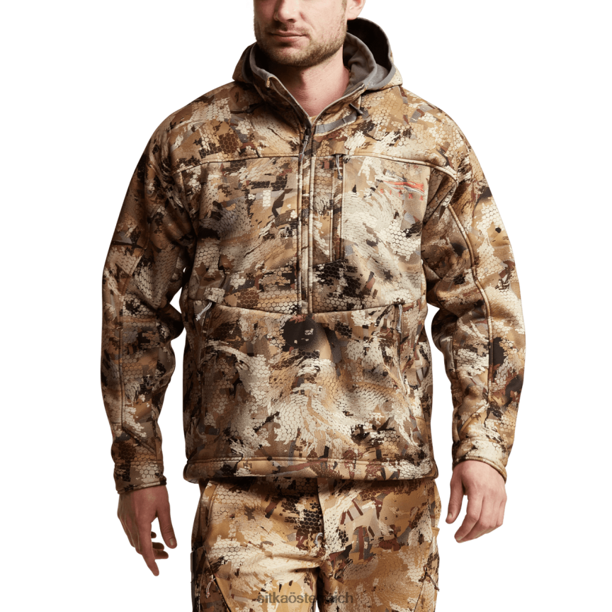 SITKA Gear Dakota-Kapuzenpullover Männer Optifade Wasservogelsumpf Spitzen 0HFT2V111