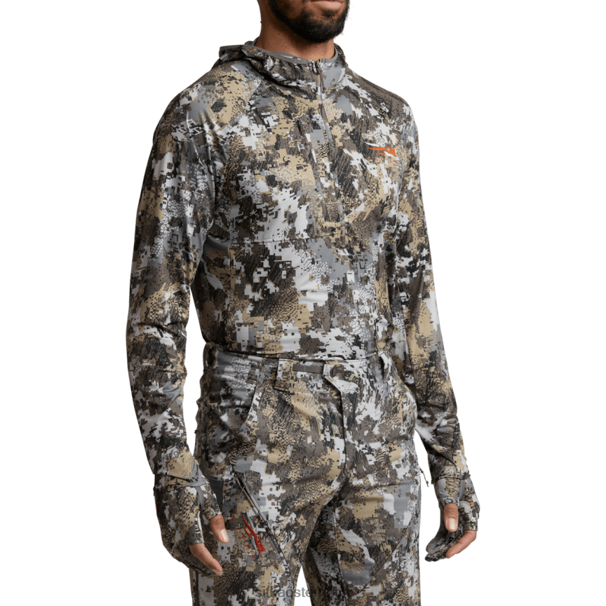 SITKA Gear Equinox Guard Kapuzenpullover Männer optifade erhöht ii Spitzen 0HFT2V105