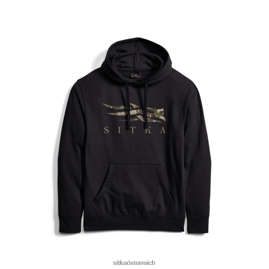 SITKA Gear Icon Optifade Kapuzenpullover Männer schwarz subalpin Spitzen 0HFT2V120