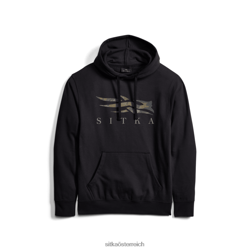 SITKA Gear Icon Optifade Kapuzenpullover Männer schwarzes Holz Spitzen 0HFT2V121