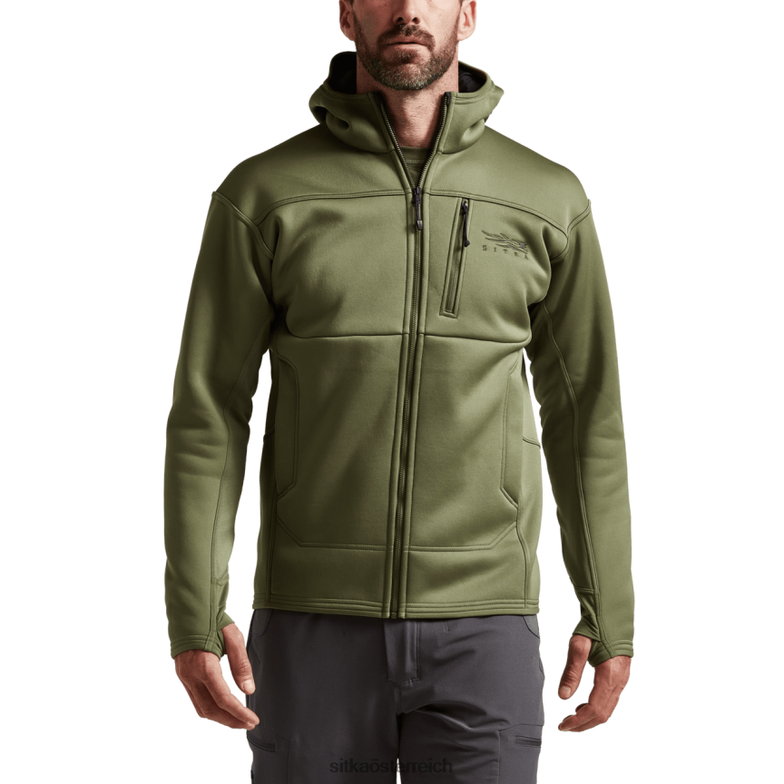 SITKA Gear Kapuzenpullover durchqueren Männer staubiges Oliv Spitzen 0HFT2V92