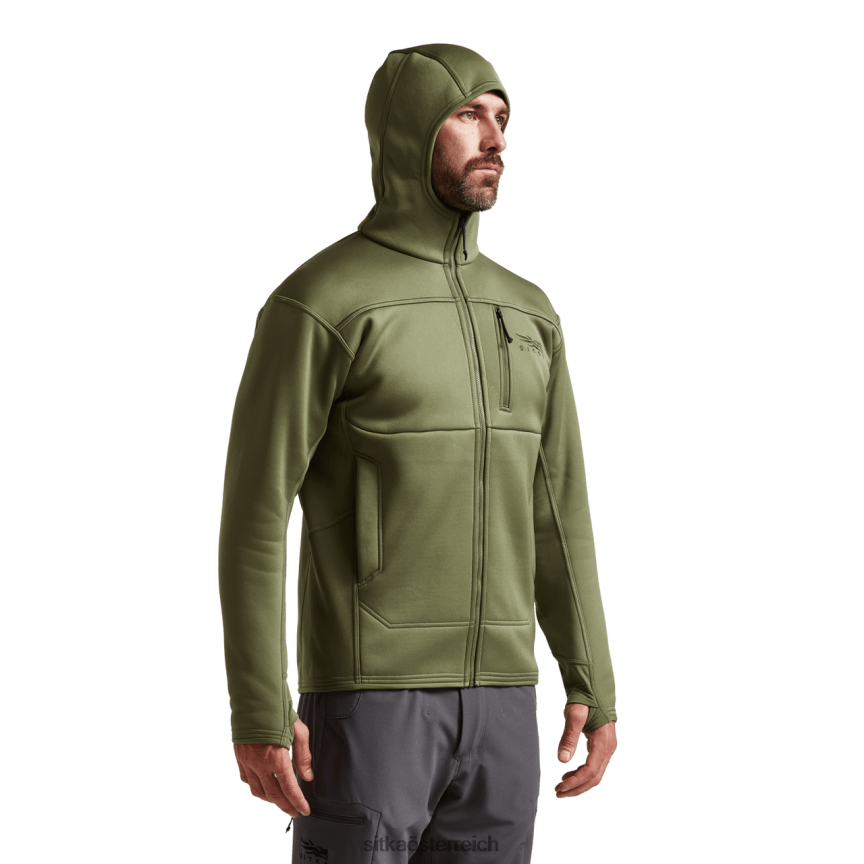 SITKA Gear Kapuzenpullover durchqueren Männer staubiges Oliv Spitzen 0HFT2V92
