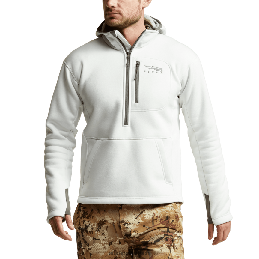 SITKA Gear Kapuzenpullover mit Farbverlauf Männer Weiß Spitzen 0HFT2V114