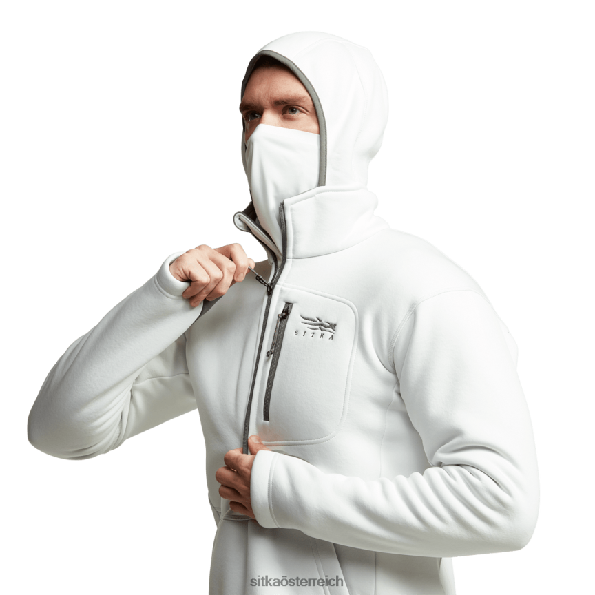 SITKA Gear Kapuzenpullover mit Farbverlauf Männer Weiß Spitzen 0HFT2V114