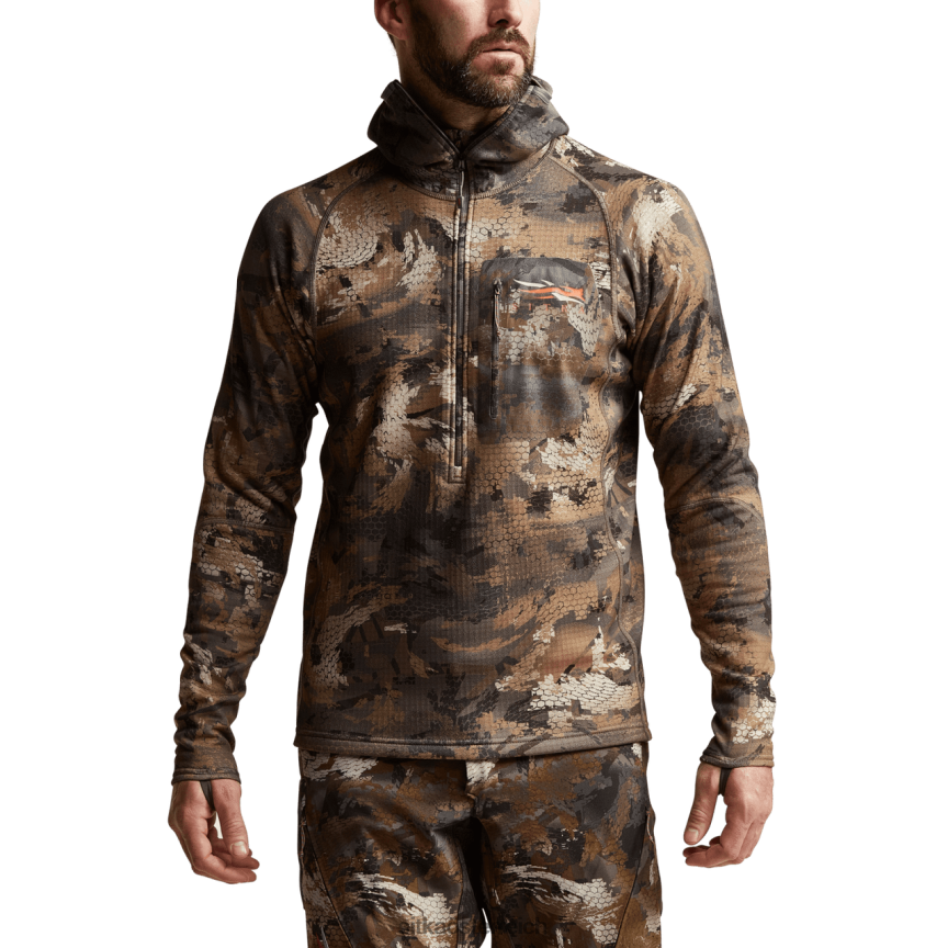 SITKA Gear Schleifer-Kapuzenpullover Männer optifade Wasservogelholz Spitzen 0HFT2V113