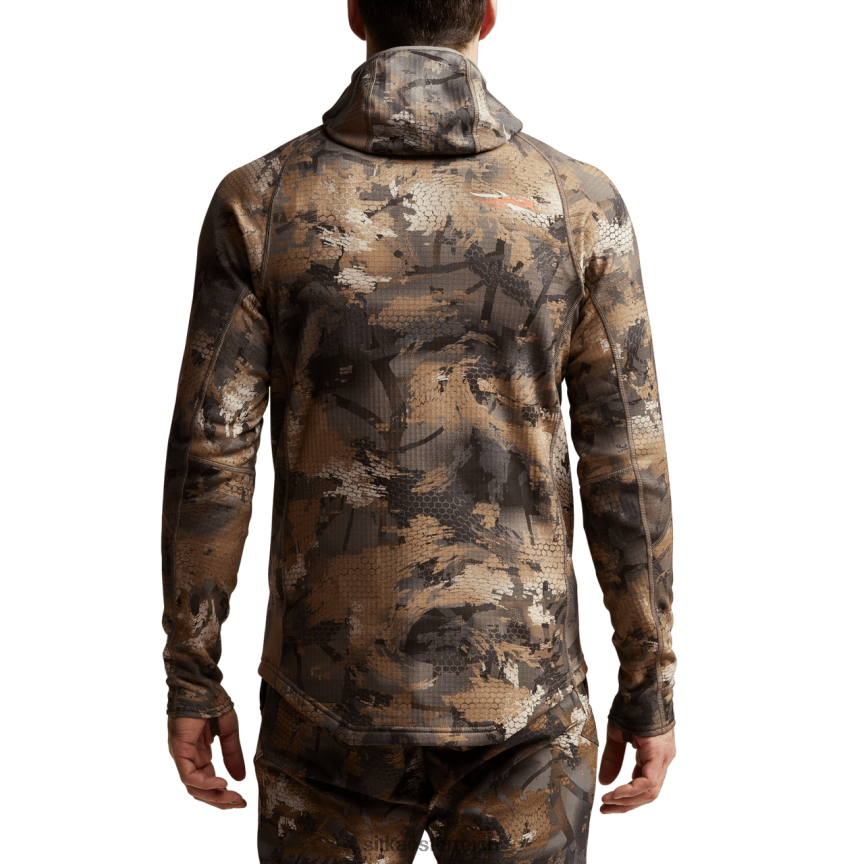 SITKA Gear Schleifer-Kapuzenpullover Männer optifade Wasservogelholz Spitzen 0HFT2V113