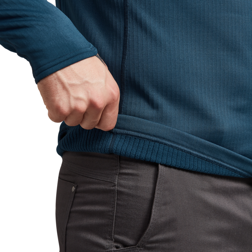 SITKA Gear Schwerer Kapuzenpullover Männer Ägäisches Blau Spitzen 0HFT2V99