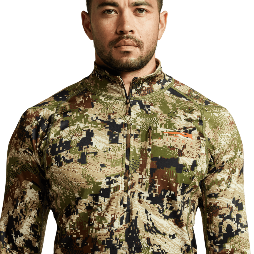SITKA Gear Kern mittelschweres Zip-T Männer Optifade subalpin Spitzen 0HFT2V168